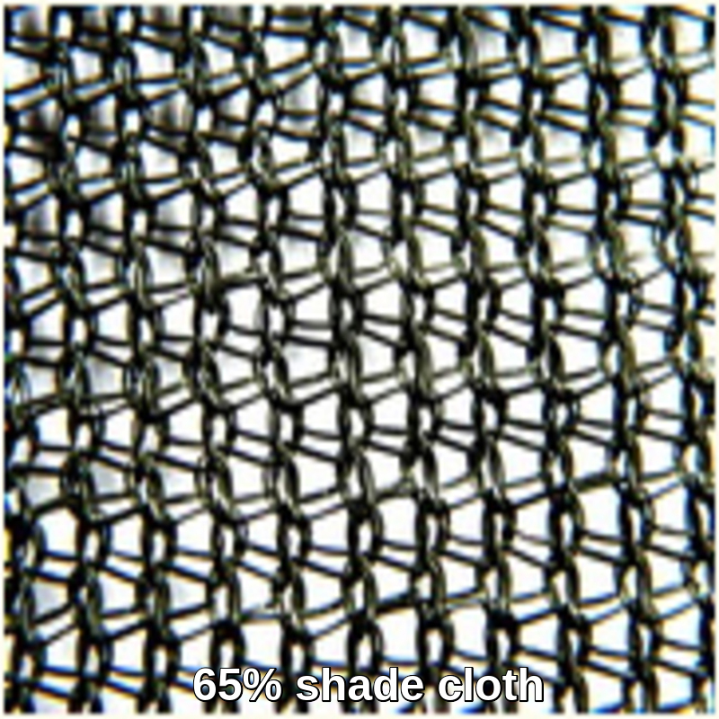 model black heavy shade net